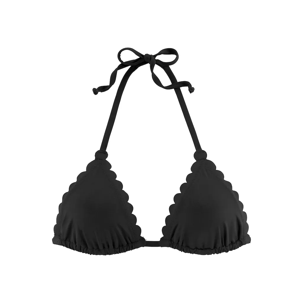 LASCANA Triangel-Bikini-Top »Scallop« Bestellen