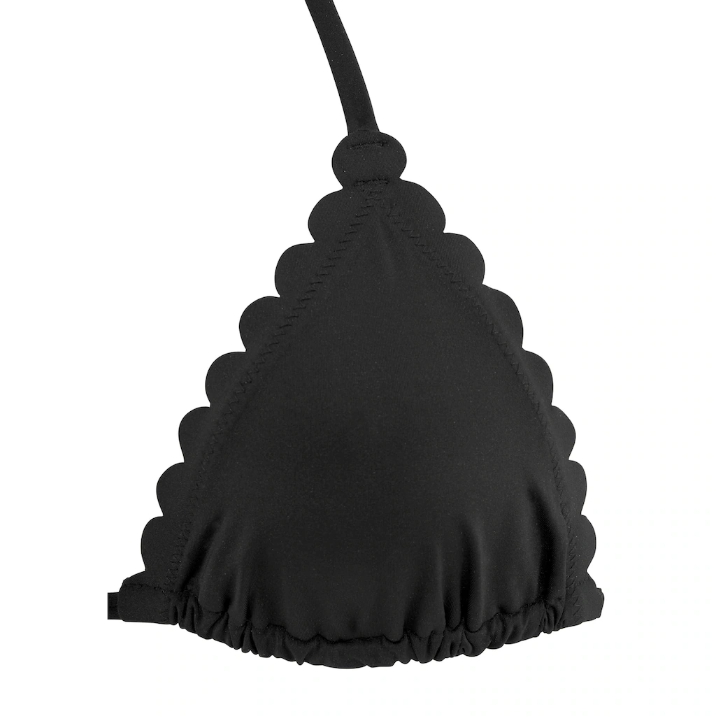 LASCANA Triangel-Bikini-Top »Scallop« Bestellen