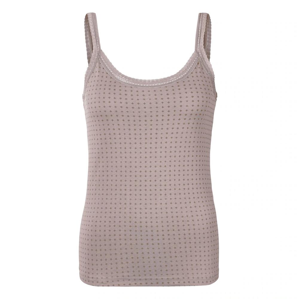 LASCANA Unterhemd (2er-Pack) Aus Elastischer Baumwolle Weiche Spitze Spaghettiträger-Top Kaufen