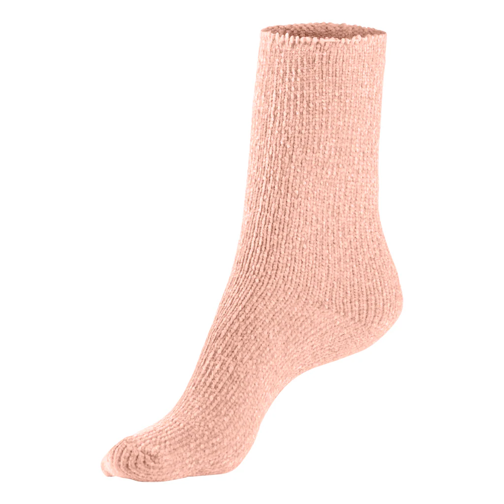 Lavana Kuschelsocken »Bettsocken« (Packung 5 Paar) Mit Weichem Leicht Glänzendem Chenillegarn ▷ Für