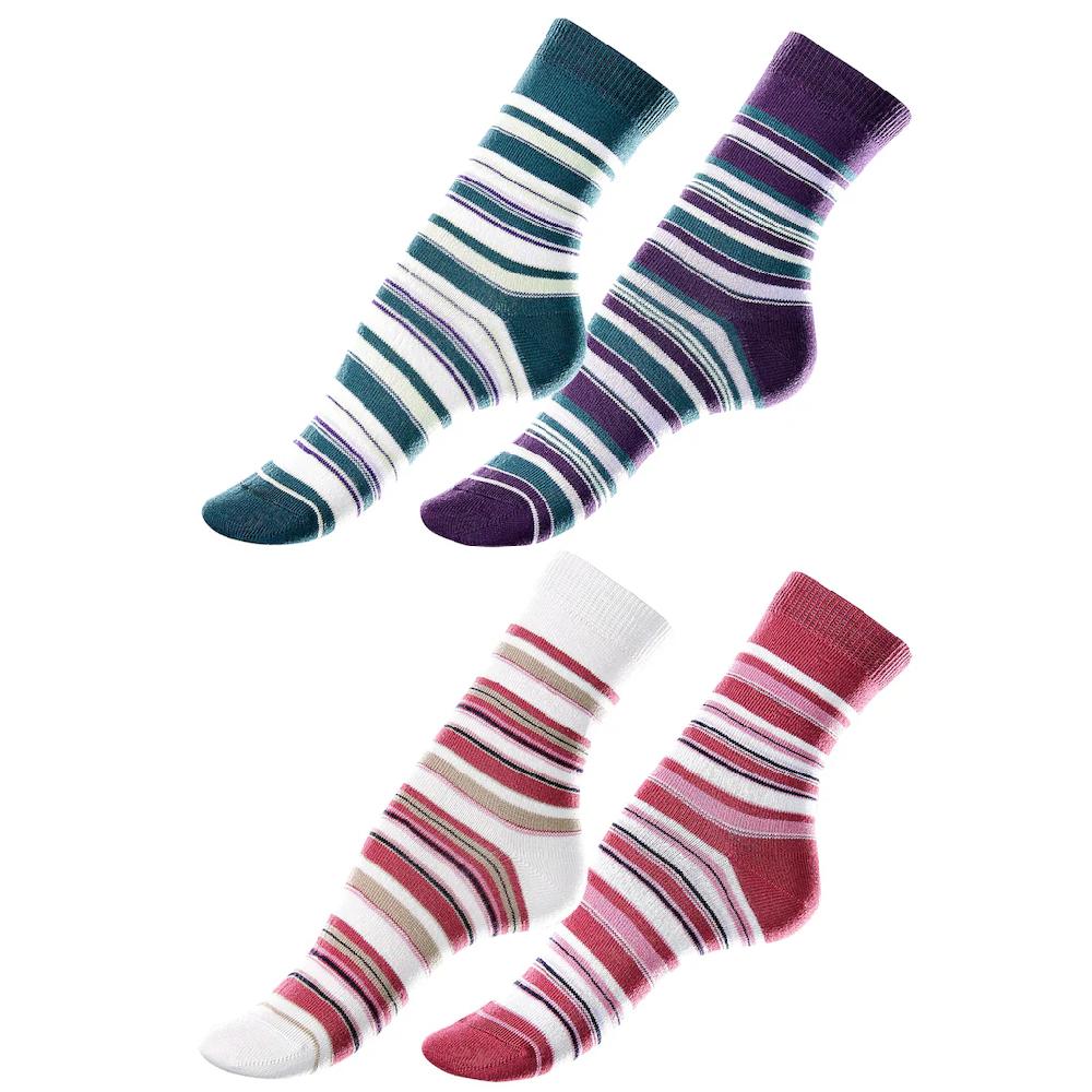 Lavana Socken (4 Paar) Mit 4 Paar Ringelsocken Online Kaufen