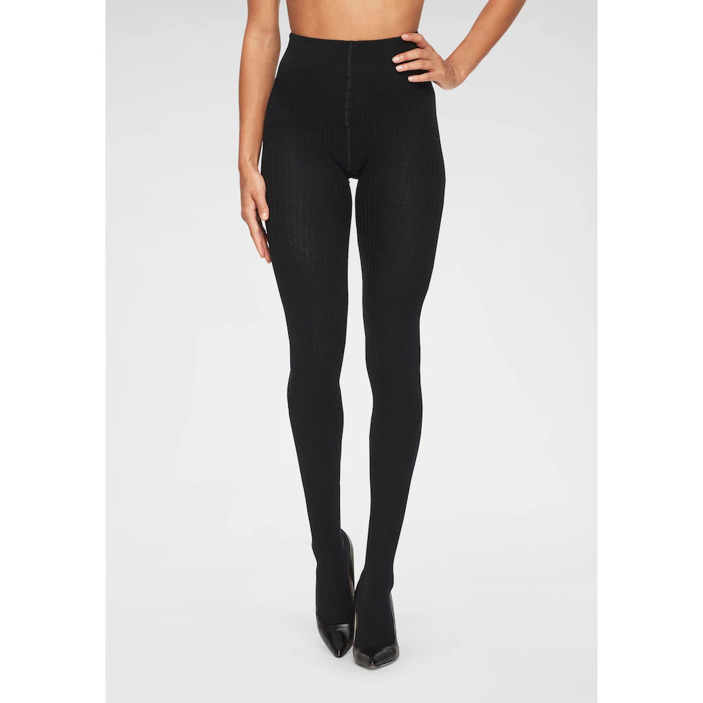 Lavana Strickstrumpfhose (2 St.) In Modischem Ripp-Strick Bestellen