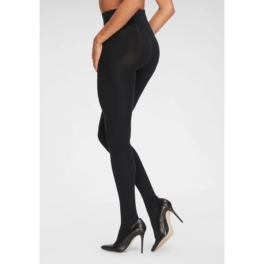 Lavana Strickstrumpfhose (2 St.) In Modischem Ripp-Strick Bestellen