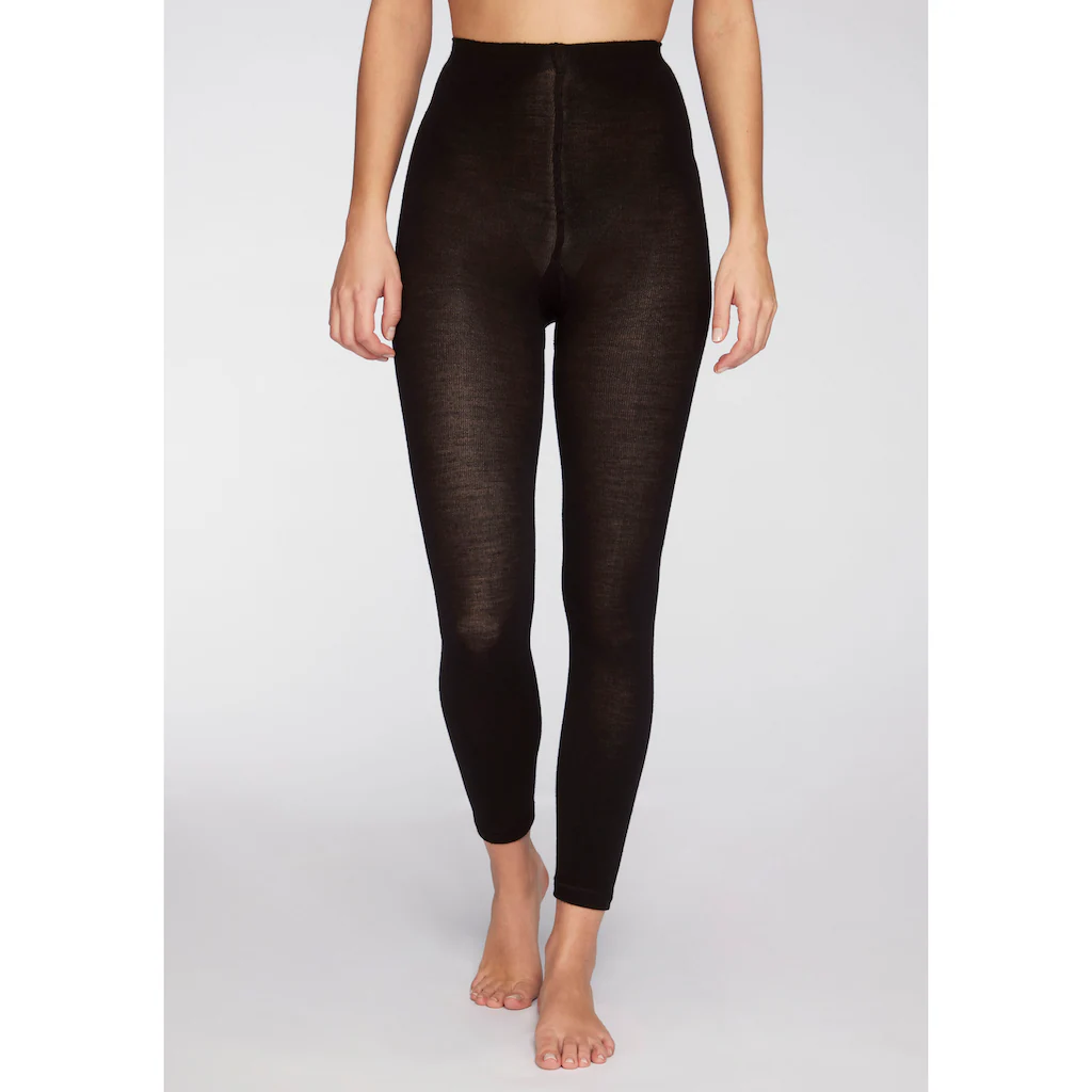 Lavana Strickstrumpfleggings Mit Hohem Wollanteil ▷ Für