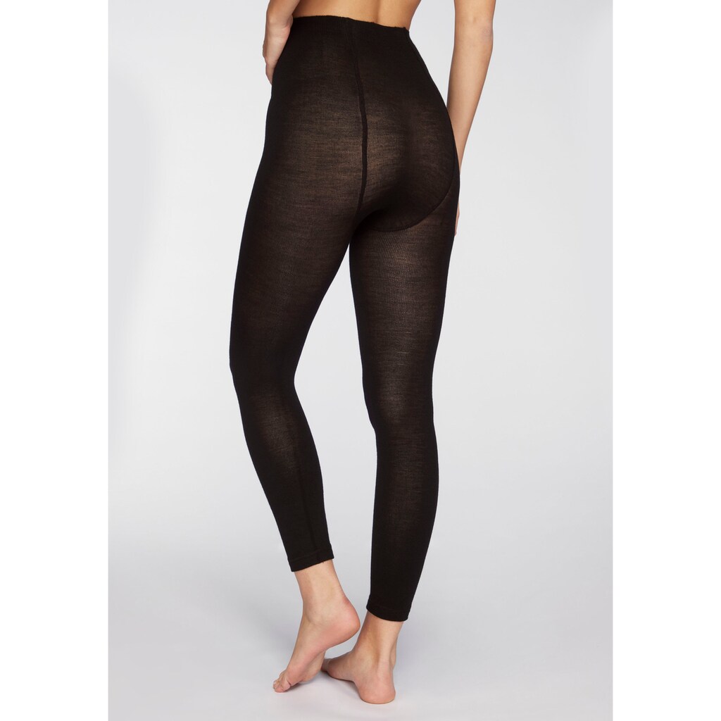Lavana Strickstrumpfleggings Mit Hohem Wollanteil ▷ Für