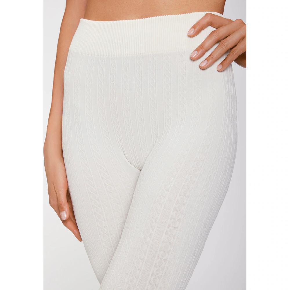 Lavana Strickstrumpfleggings »Thermo« Mit Zopfmuster Und Innen Weich Angeraut Bestellen