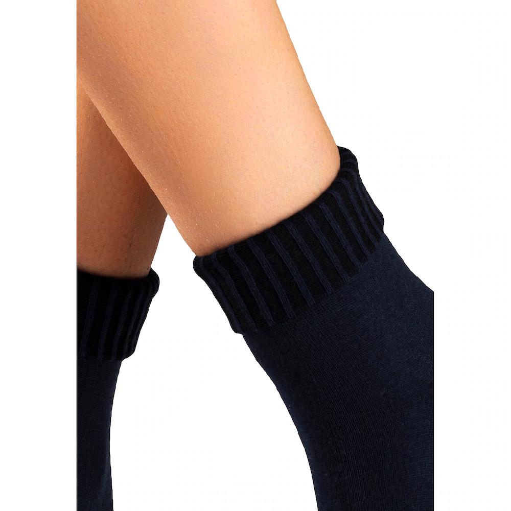 Lavana Umschlagsocken (Packung 3 Paar) Fein Gestrickt Mit 53% Wolle ▷ Für