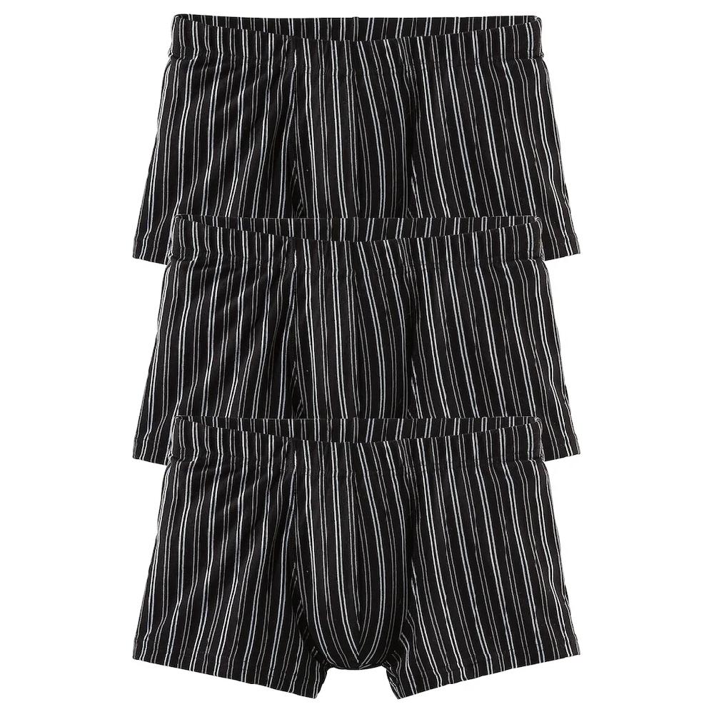 Le Jogger® Boxer »Boxershorts Für Herren« (Packung 3 St.) Mit Garngefärbten Streifen Kaufen