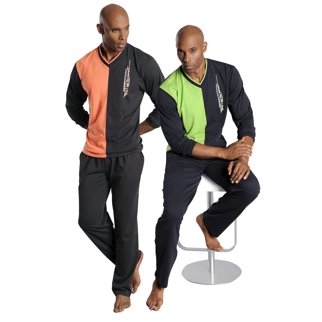 Le Jogger® Pyjama (2 Stück) Mit Seitlichem Druck Online Kaufen