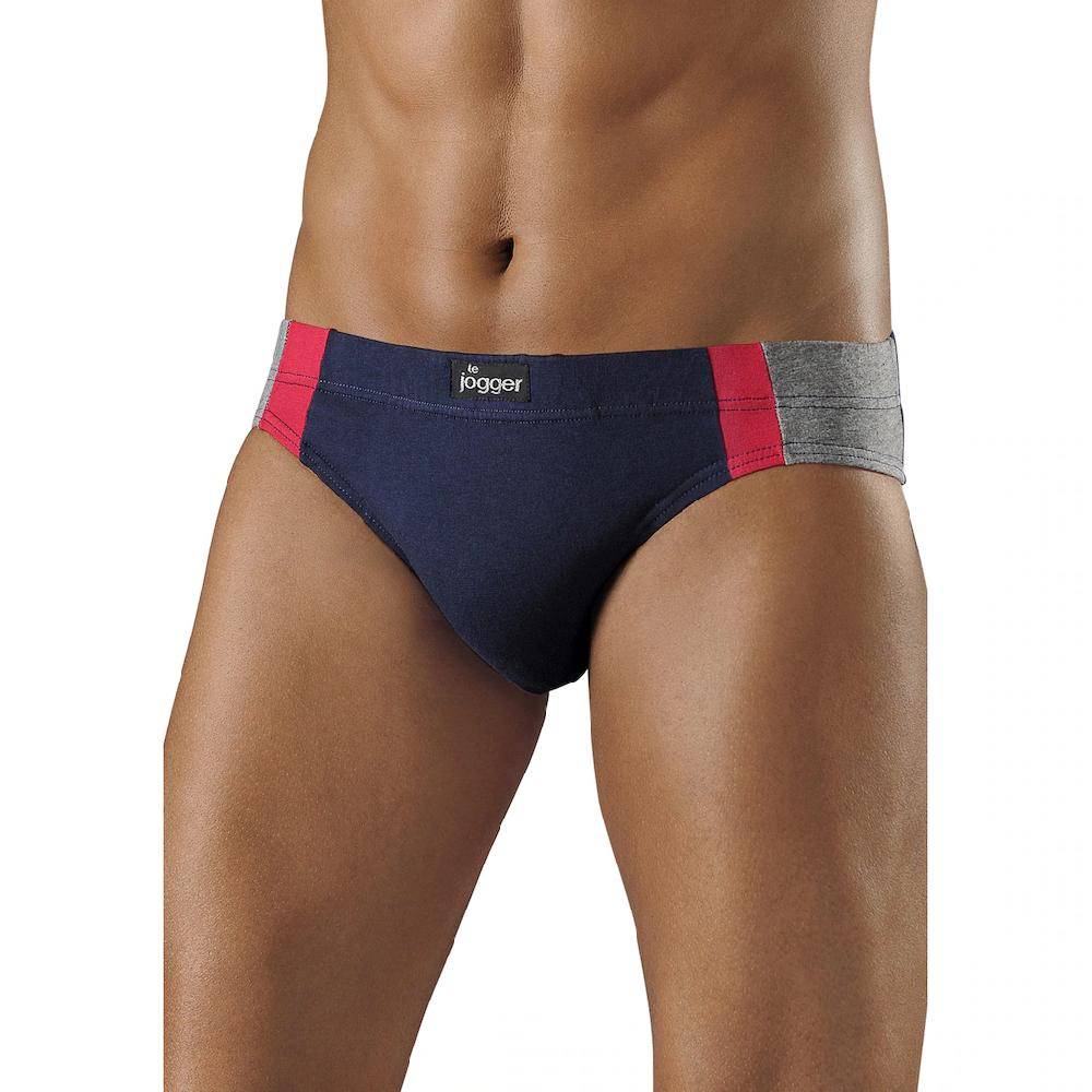 Le Jogger® Slip (8 Stück) Mit Kontrastfarbigen Einsätzen