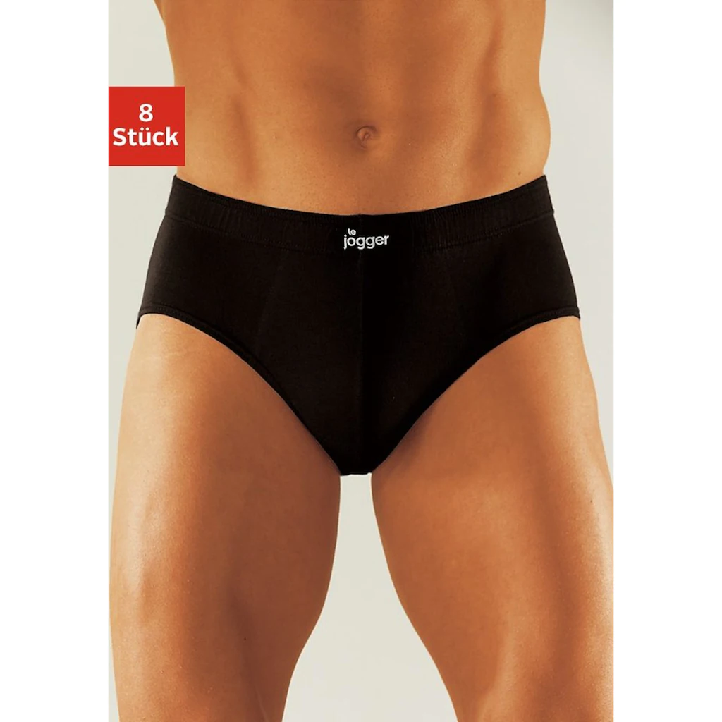 le jogger® Slip (Packung 8 St.) aus angenehm weicher Baumwoll-Qualität online bestellen