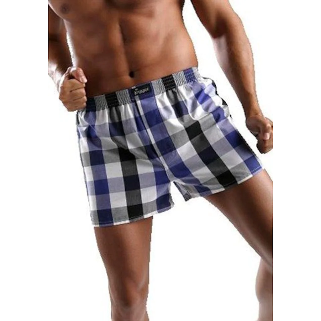 Le Jogger® Webboxer (Packung 3 St.) Farbig Kariert Online Kaufen