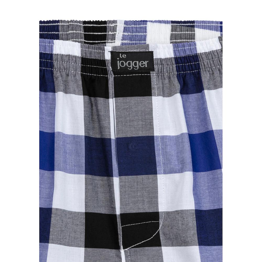Le Jogger® Webboxer (Packung 3 St.) Farbig Kariert Online Kaufen