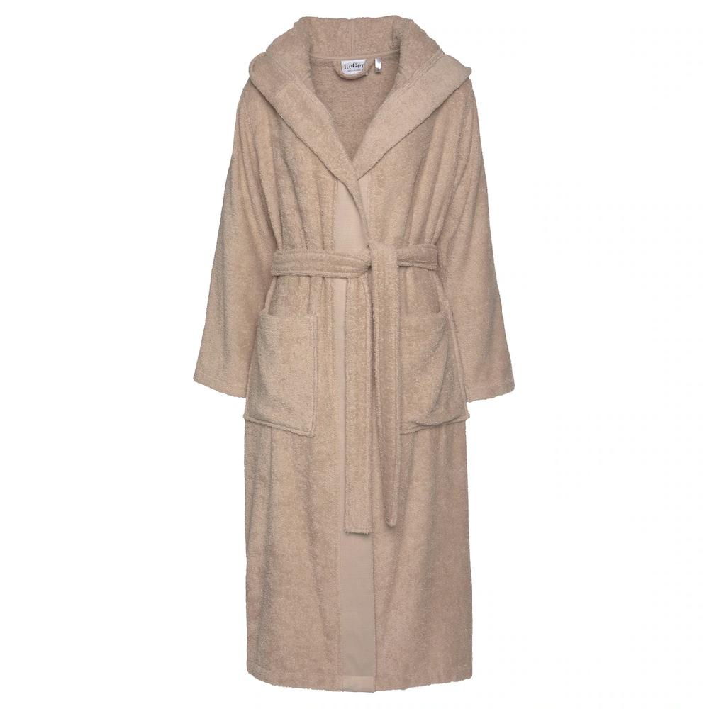 LeGer Home By Lena Gercke Damenbademantel »Anisa« (1 St.) Bademantel Mit Frottier Logo An Der Kapuze XS-2XL