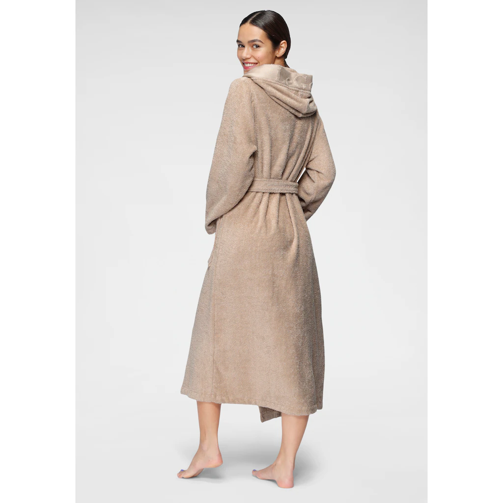 LeGer Home By Lena Gercke Damenbademantel »Anisa« (1 St.) Bademantel Mit Frottier Logo An Der Kapuze XS-2XL