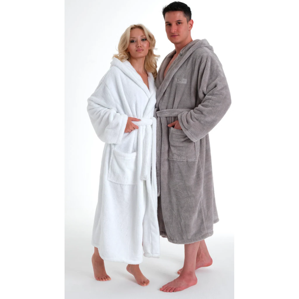 LeGer Home by Lena Gercke Unisex-Bademantel »Lovina« (1 St.) kuschelig weicher Fleece für Damen und Herren XS-3XL