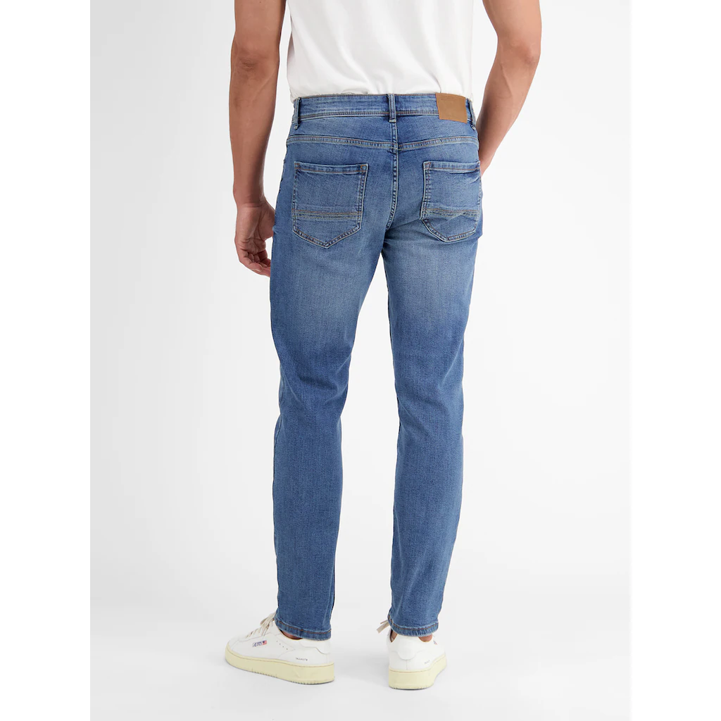 LERROS Relaxhose »LERROS BAXTER 5-Pocket-Denim RELAXED FIT Unifarben«