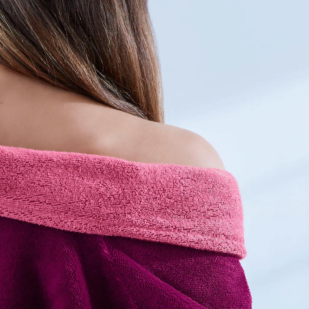 LOOKS By Wolfgang Joop Bademantel »Doubleface Ideal Für Sauna & Spa Hotelbademantel Morgenmantel« Zweifarbig Schick