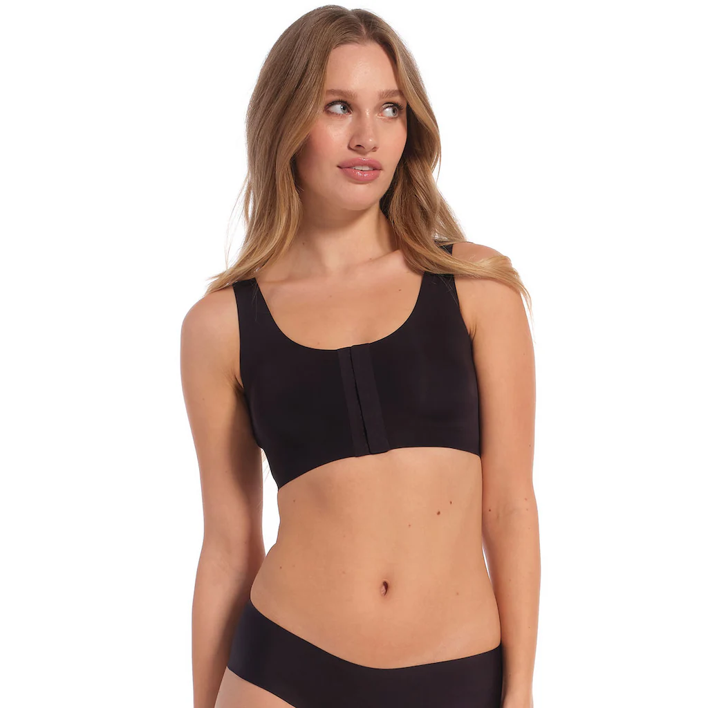 MAGIC Bodyfashion Bügelloser BH »Posture Bra« straffer korrigierender Haltungs-BH mit Frontverschluss ▷ für