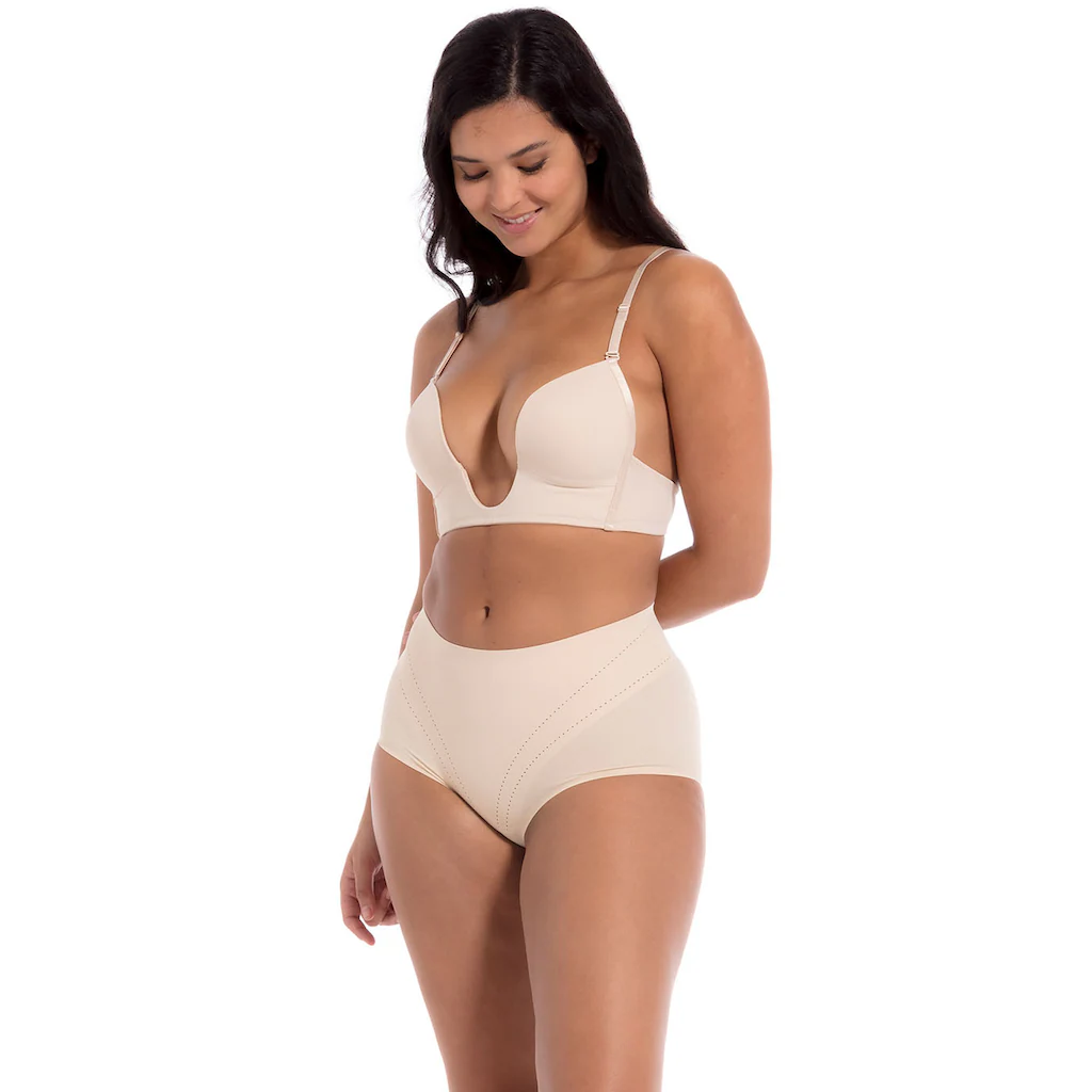 MAGIC Bodyfashion Bügelloser BH »V-Bra« Extrem Tief Fallender Ausschnitt Und Extra Tiefer Rücken ▷ Für