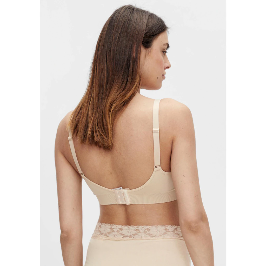 Mamalicious Still-BH »MLILJA FEED ME BRA NF 2-PACK« Mit Abnehmbarem Träger ▷ Für