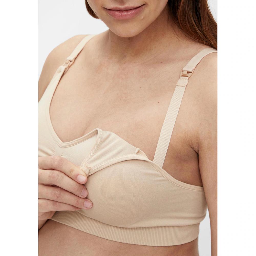 Mamalicious Still-BH »MLILJA FEED ME BRA NF 2-PACK« Mit Abnehmbarem Träger ▷ Für