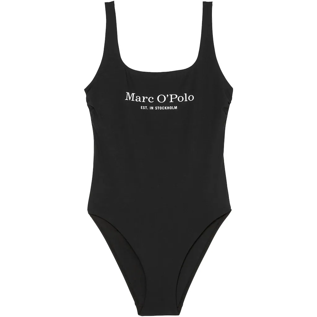 Marc O'Polo Badeanzug Mit Logoschriftzug Vorn ▷ Für