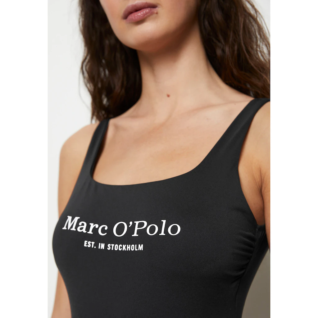 Marc O'Polo Badeanzug Mit Logoschriftzug Vorn ▷ Für