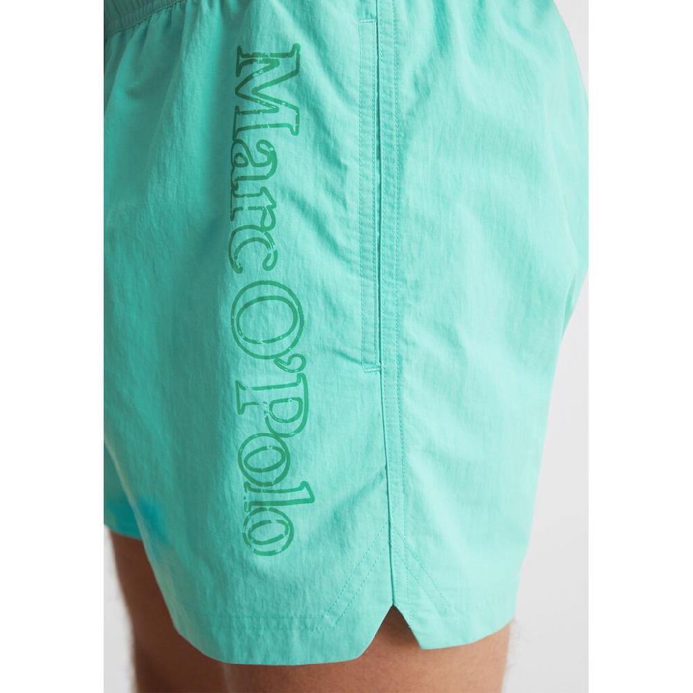 Marc O'Polo Badeshorts »Olmen (Essentials Beach Jersey)« Mit Seitlichem Schriftzug-Design