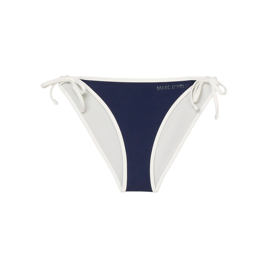 Marc O'Polo Bikini-Hose Mit Seitlichen Bindebändern Und Kontrastnaht Online Bestellen
