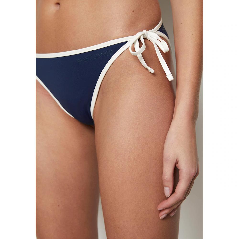 Marc O'Polo Bikini-Hose Mit Seitlichen Bindebändern Und Kontrastnaht Online Bestellen