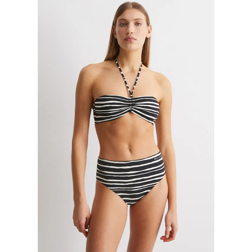 Marc O'Polo Bikini-Hose »Summer Blacks« mit hohem Bunddesign