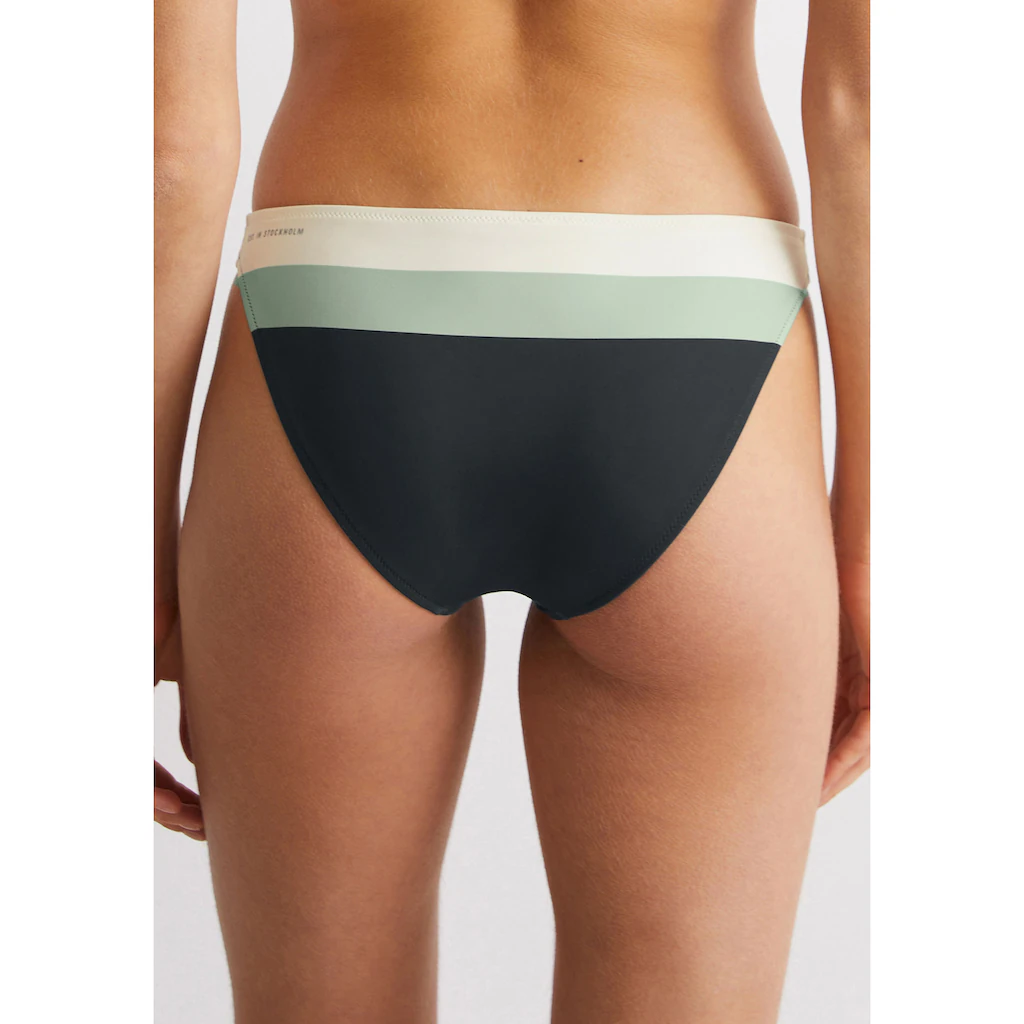Marc O'Polo Bikini-Hose »Summer Stripes« Mit Elegantem Farbblock-Muster