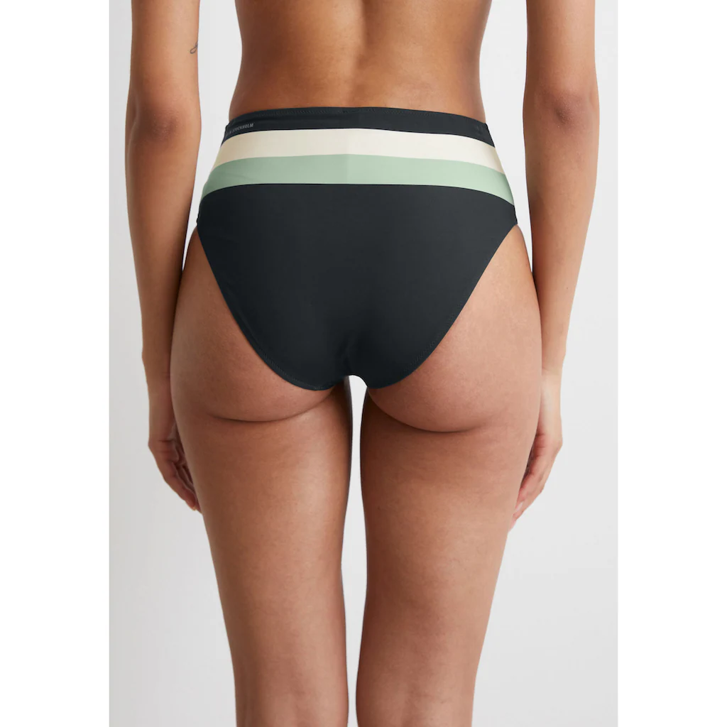Marc O'Polo Bikini-Hose »Summer Stripes« Mit Elegantem Farbblock-Muster
