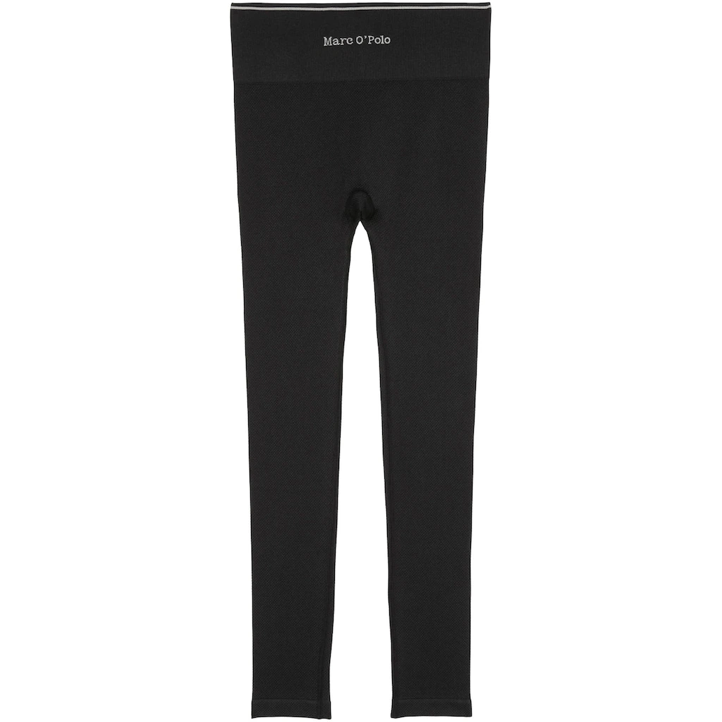 Marc O'Polo Leggings Mit Kontrastigem Streifen Und Eingearbeitetem Logo