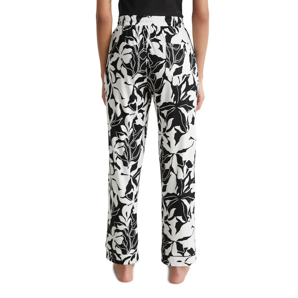 Marc O'Polo Loungehose »Mix & Match Cotton Modal Jersey« Mit Allover-Print Tunnelzug Und Bindeband