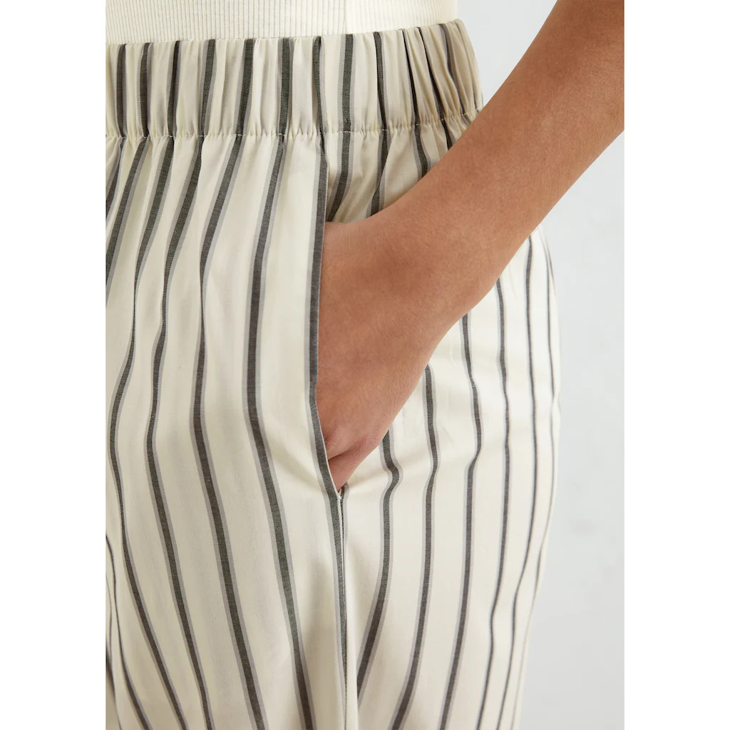 Marc O'Polo Loungehose »Mix N Match Poplin« Breiter Elastischer Bund Mit Geradem Bein