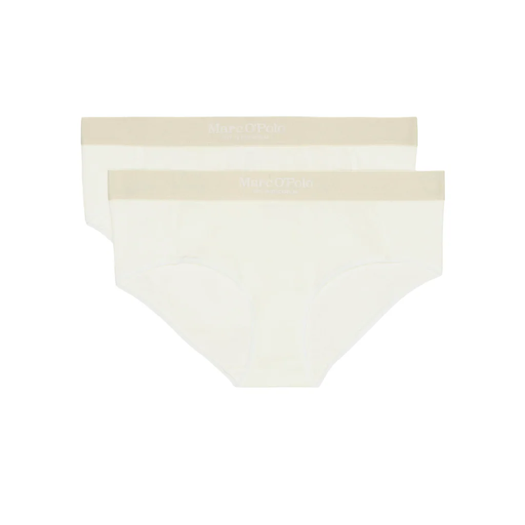 Marc O'Polo Panty (2er Pack) mit breitem Logobund