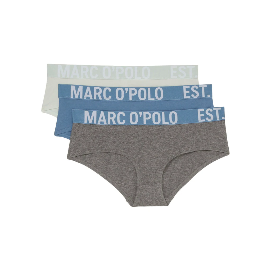 (Marc O'Polo Panty (3er Pack) mit attraktiver Farbvielfalt
