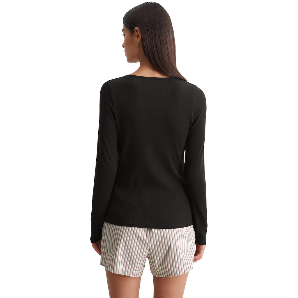 Marc O'Polo Shorty (2 Tlg.) Mit Stilvollem Streifendesign ▷ Für