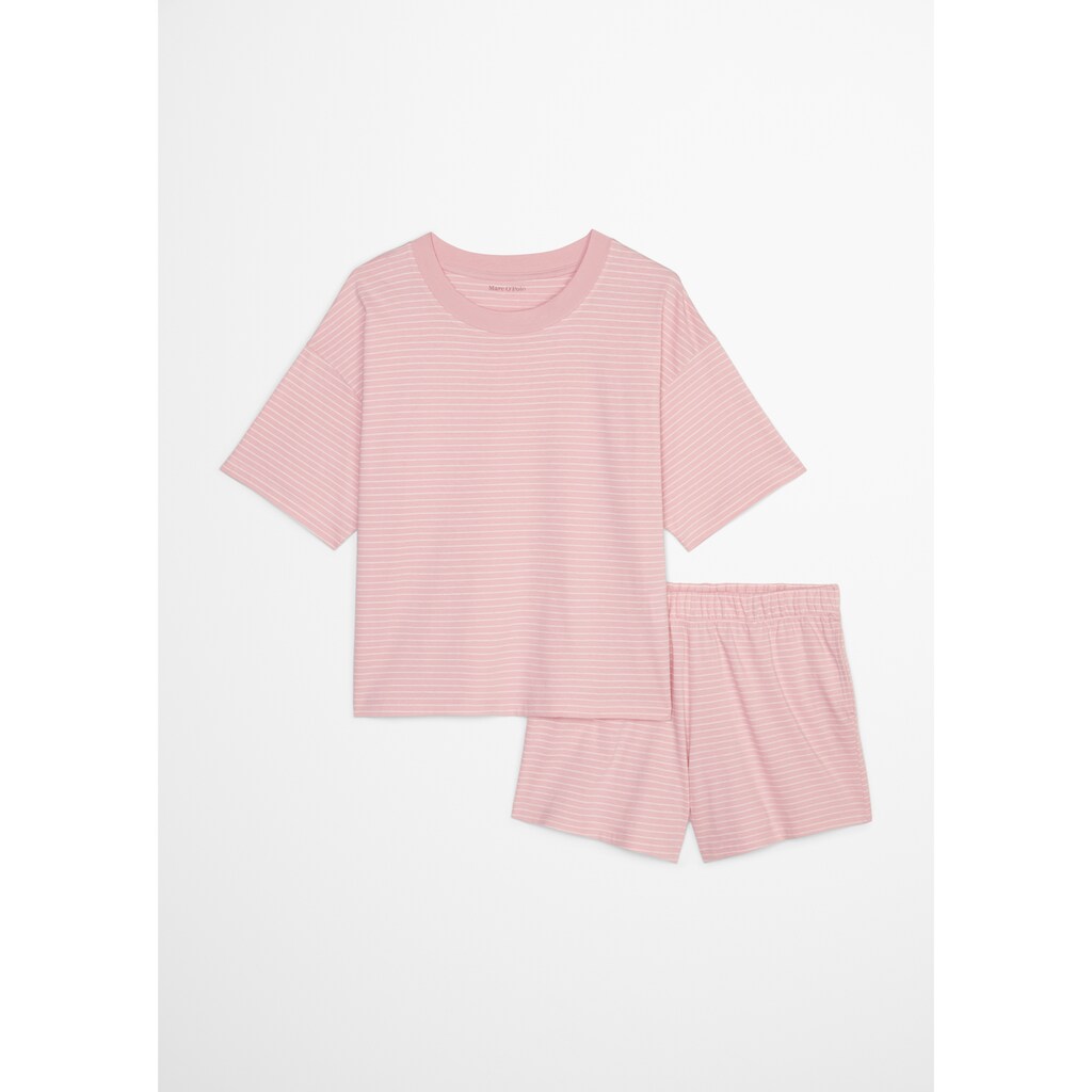 Marc O'Polo Shorty »Mix & Match Cotton« (2 Tlg.) Mit Fein Gestreiftem Design