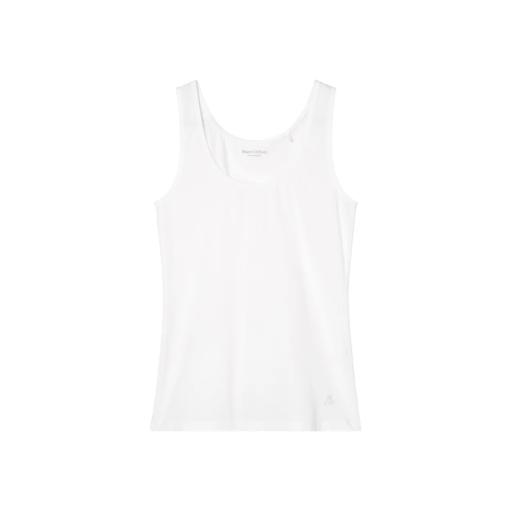 Marc O'Polo Tanktop »Essentials« Mit Kleinem Logo Am Saum