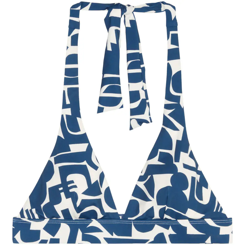 Marc O'Polo Triangel-Bikini-Top »Geo Print« Mit Auffälligem Grafikdesign
