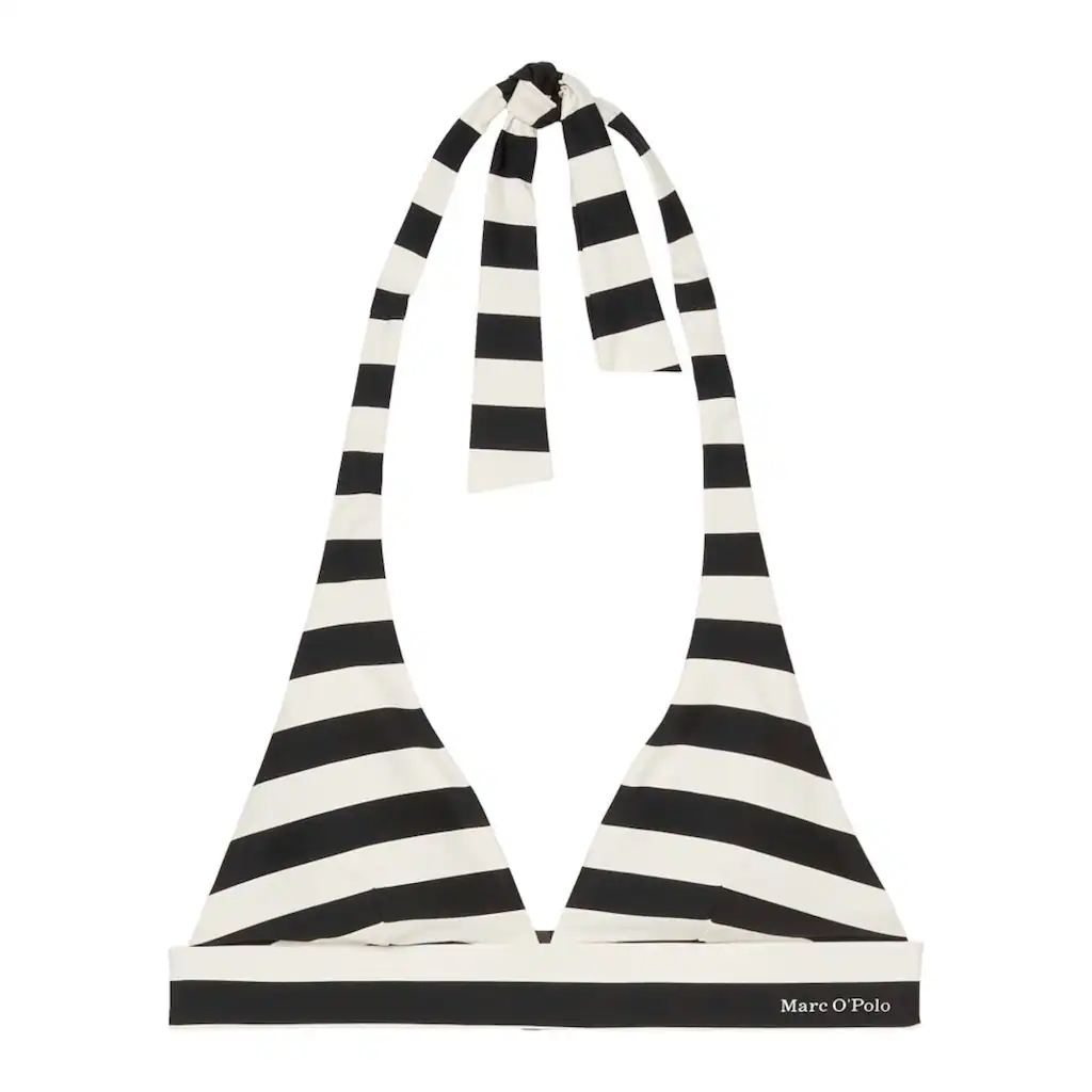 Marc O'Polo Triangel-Bikini-Top Mit Logoschriftzug