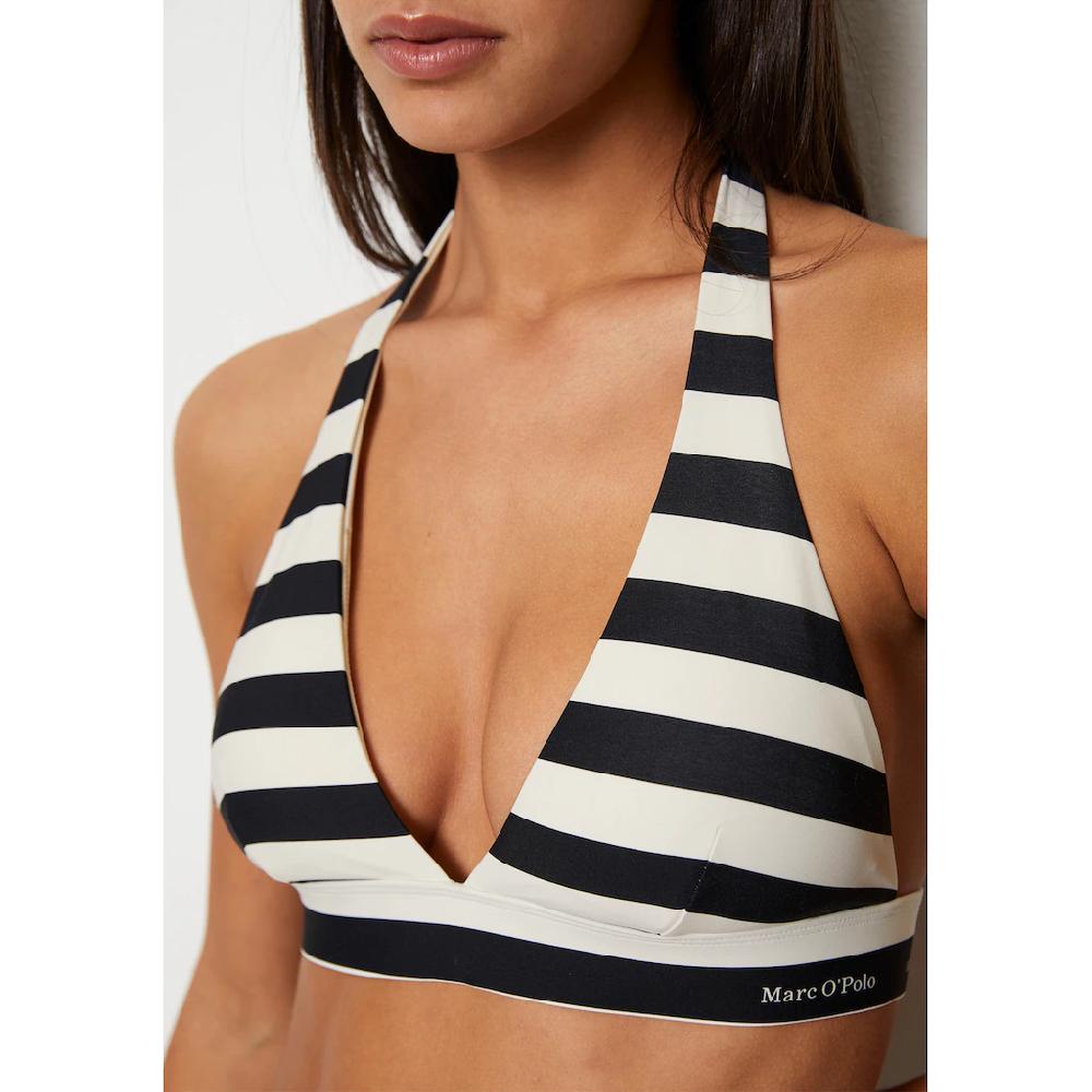 Marc O'Polo Triangel-Bikini-Top Mit Logoschriftzug