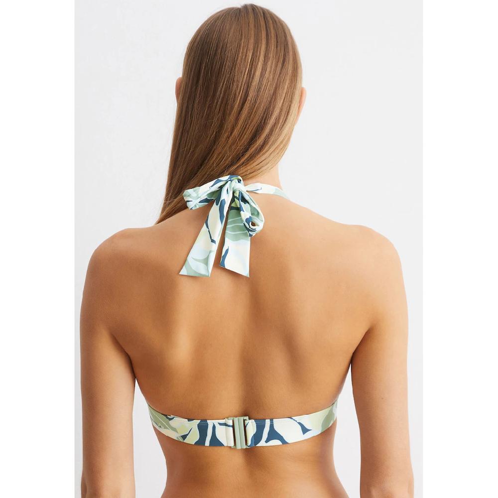 Marc O'Polo Triangel-Bikini-Top »Multi Floral« Mit Stilvollem Halterneck-Verschluss
