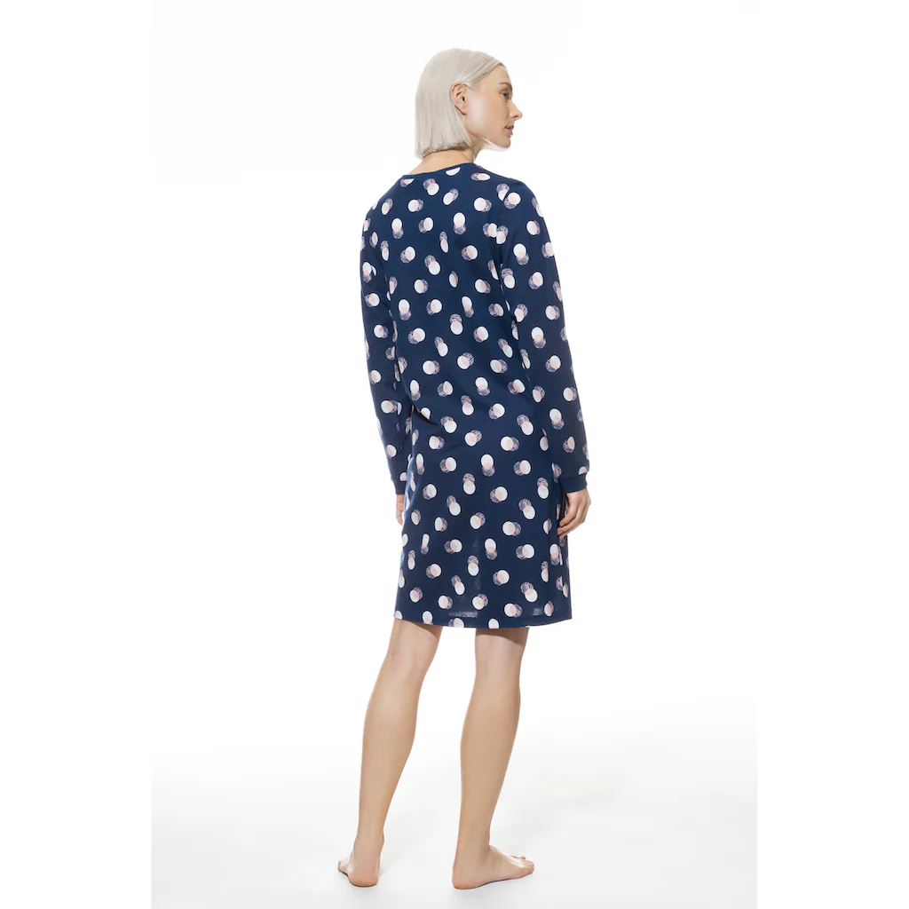 Mey Nachthemd »SCRIBBLED DOTS« Mit Allover-Punkte-Print Für Kaufen