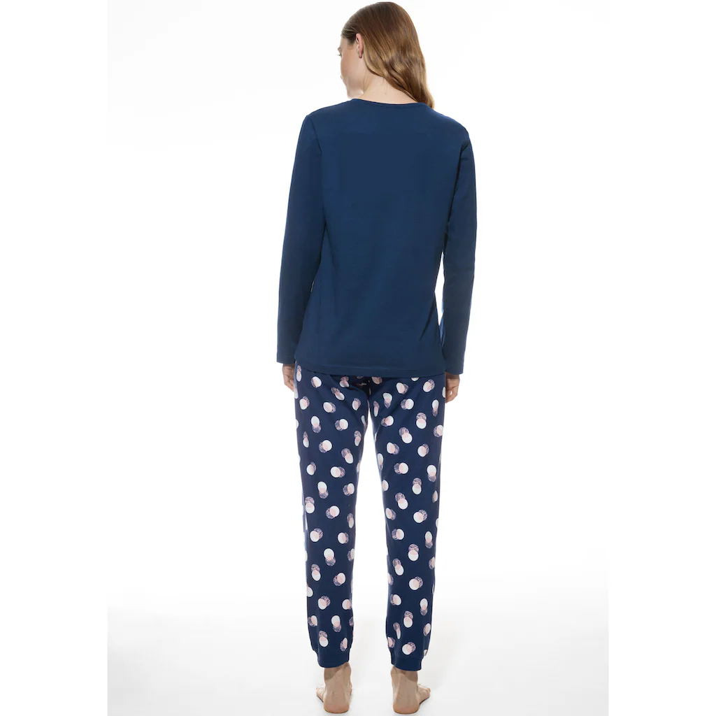 Mey Schlafanzug »SCRIBBLED DOTS« (2 Tlg.) Gepunktete Hose Mit Bündchen Online Bestellen