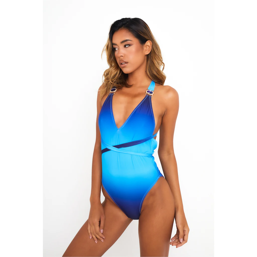 Moda Minx Badeanzug »Club Tropicana« Im Zeitlosen Design