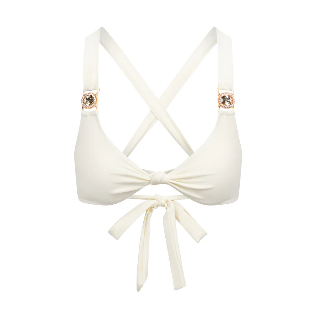 Moda Minx Balconette-Bikini »Amour Knot« Mit Modischer Schnürung Am Rücken ▷ Für
